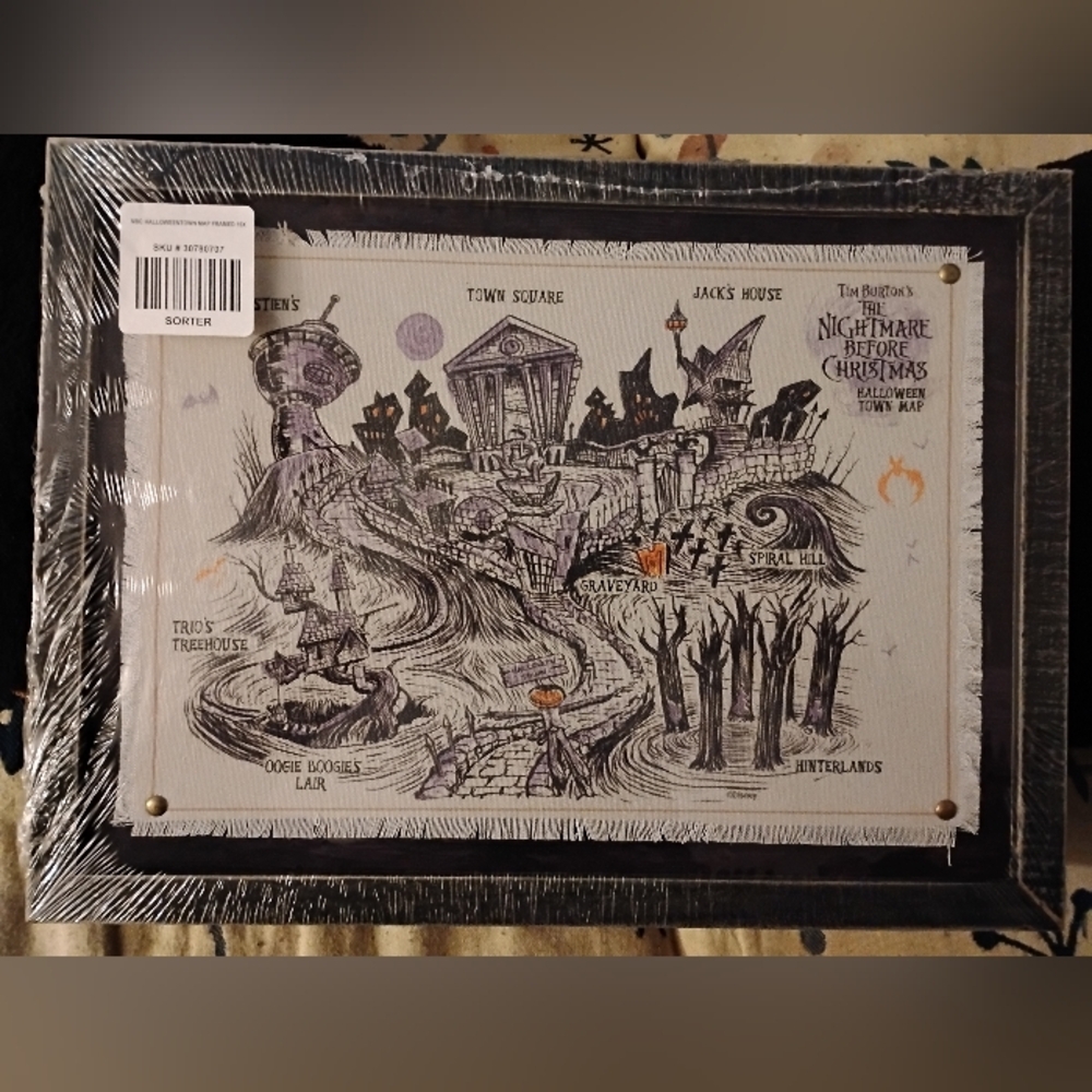 Nightmare Before Christmas Wall Art